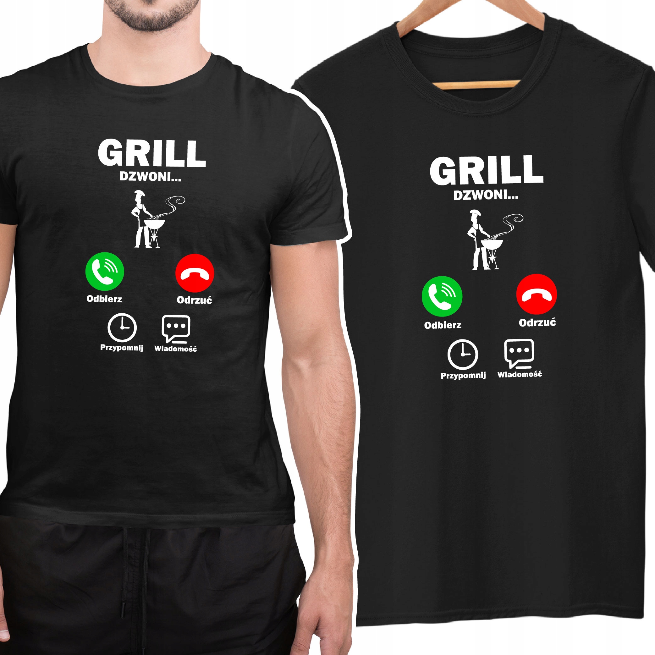 

Koszulka Zabawny Prezent Na Grilla Grill Dzwoni
