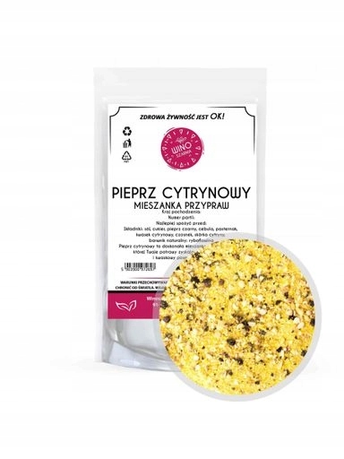 Levně 17 x Winoszarnia Citronový Pepř Koření na ryby 50 g