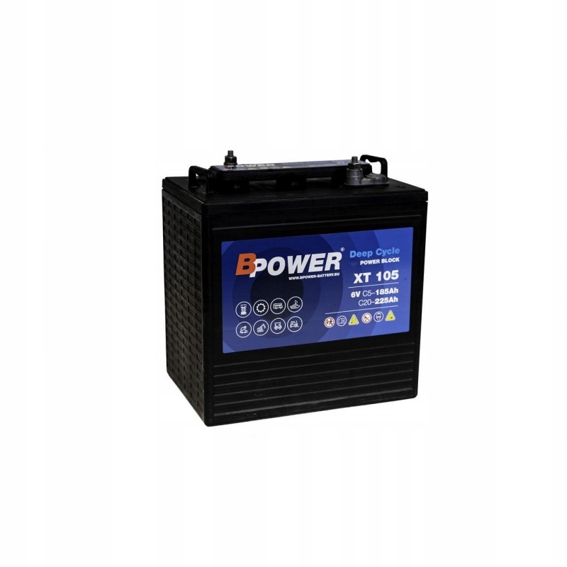 Акумулятор bpower 125-6 6V 240ah XT125 тяговий