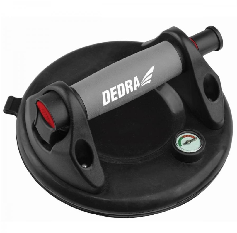 Присоска з насосом і манометром 120 кг 200 мм