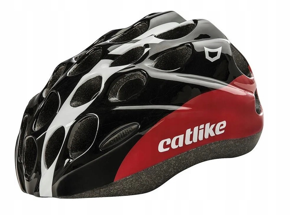 Dziecięcy kask rowerowy Catlike Kitten Rozmiar Xs 49-52cm Czarno Czerwony