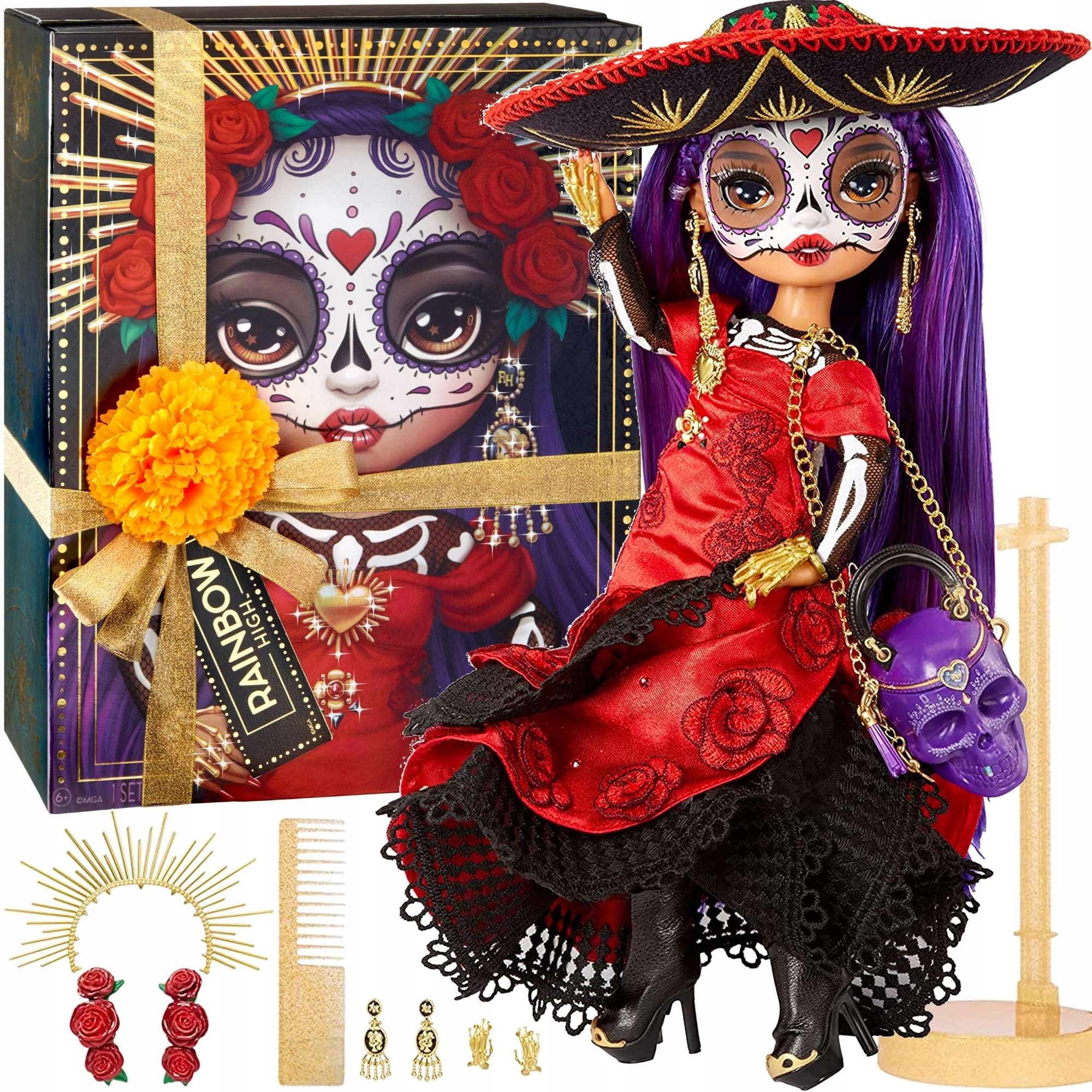 

Rainbow High Lalka Maria Garcia Dia De Muertos