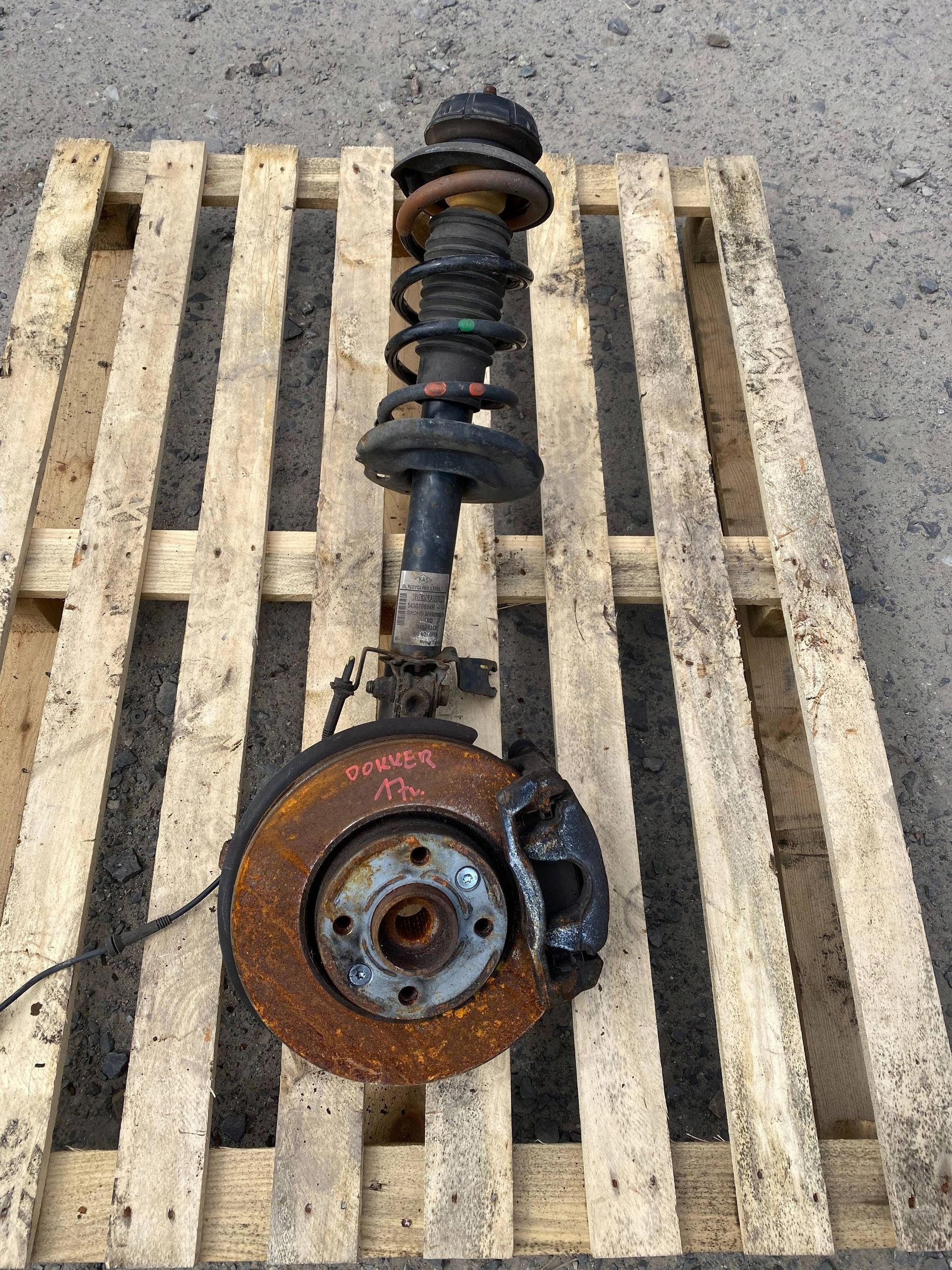 DACIA DOKKER and LIFT 1.5 DCI McPherson swing shock absorber right front