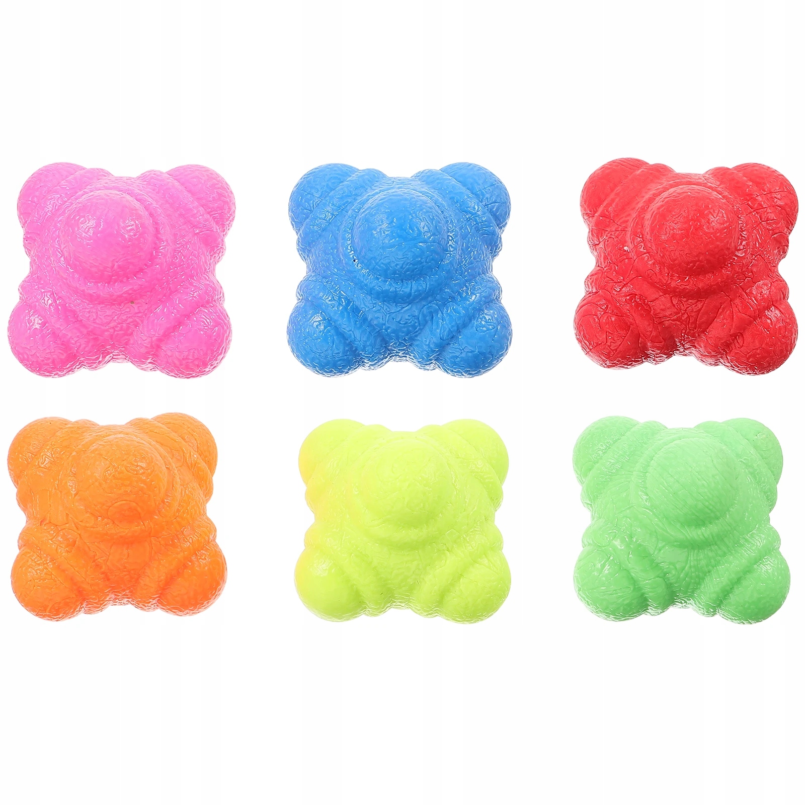 Materiały Reaction Ball Bouncing 6 szt Marka bez marki