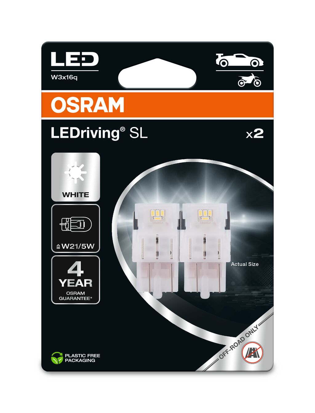Żarówka Led 12V 1,9W W3X16Q W21/5W /led Rivin Sl/ /KPL.2SZT./ !!!uwaga