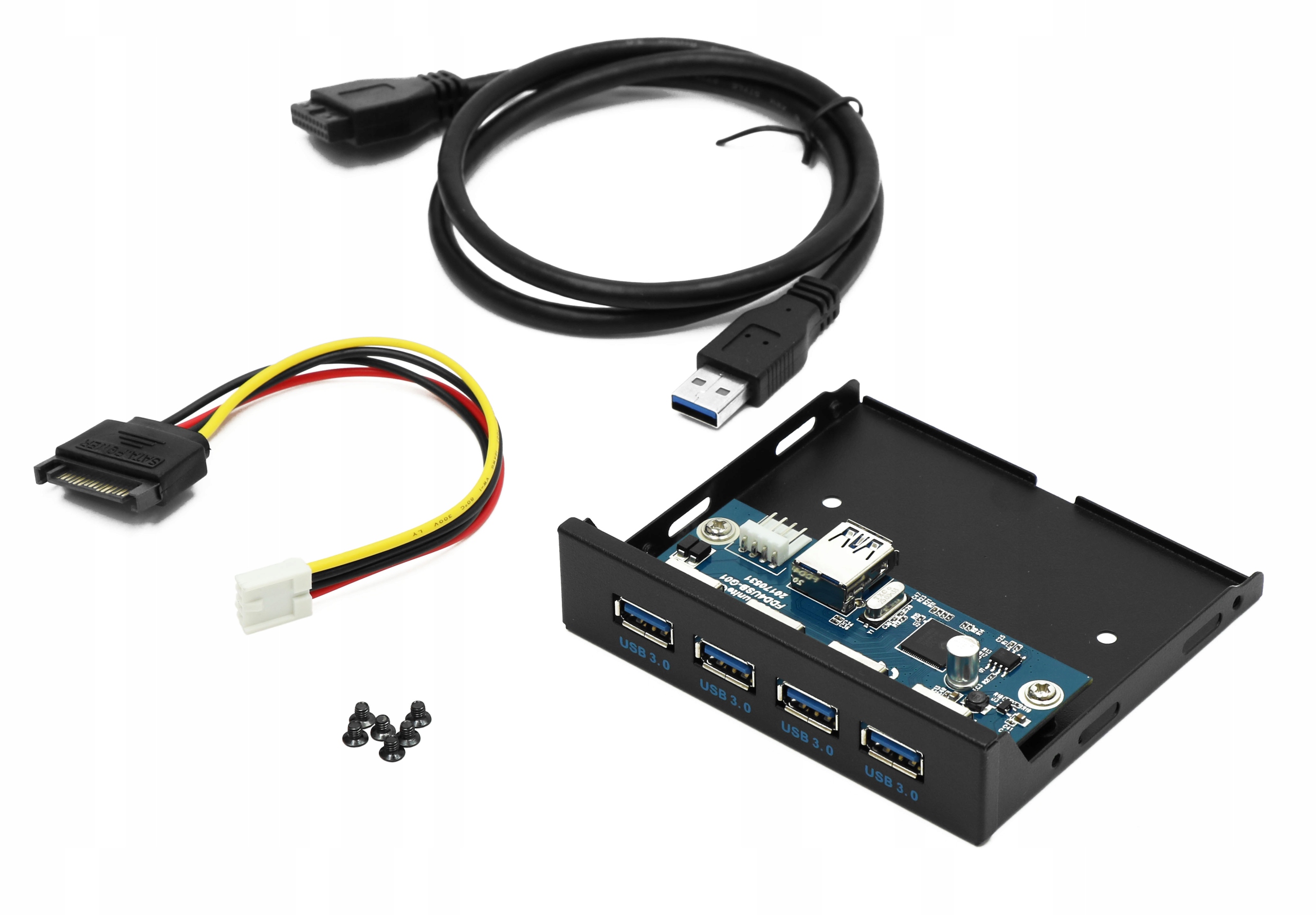 

Zatoka 3.5'' Panel Przedni Frontpanel 4x Usb 3.0