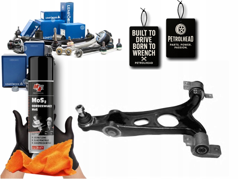 Rameno Alfa Přední 147 156 Dolní Le Lemforder #Petrolhead Pro+ Kit1