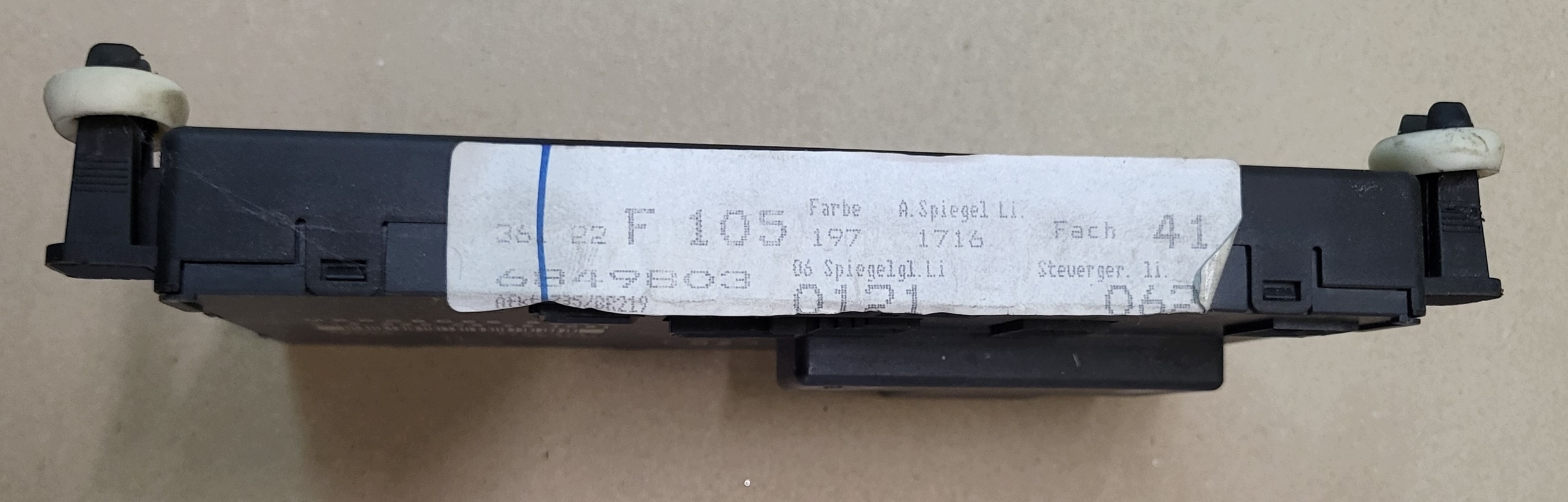 module control unit door left front MERCEDES CLS W219 2198200626 OE