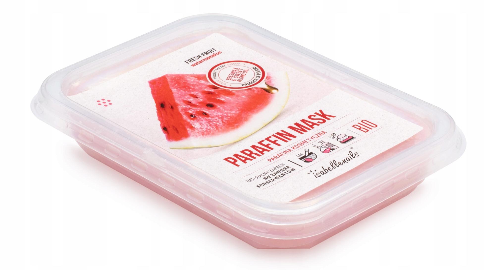 Parafina Kosmetyczna do Rąk Stóp Arbuz Isabellenails 500 ml Marka Isabellenails