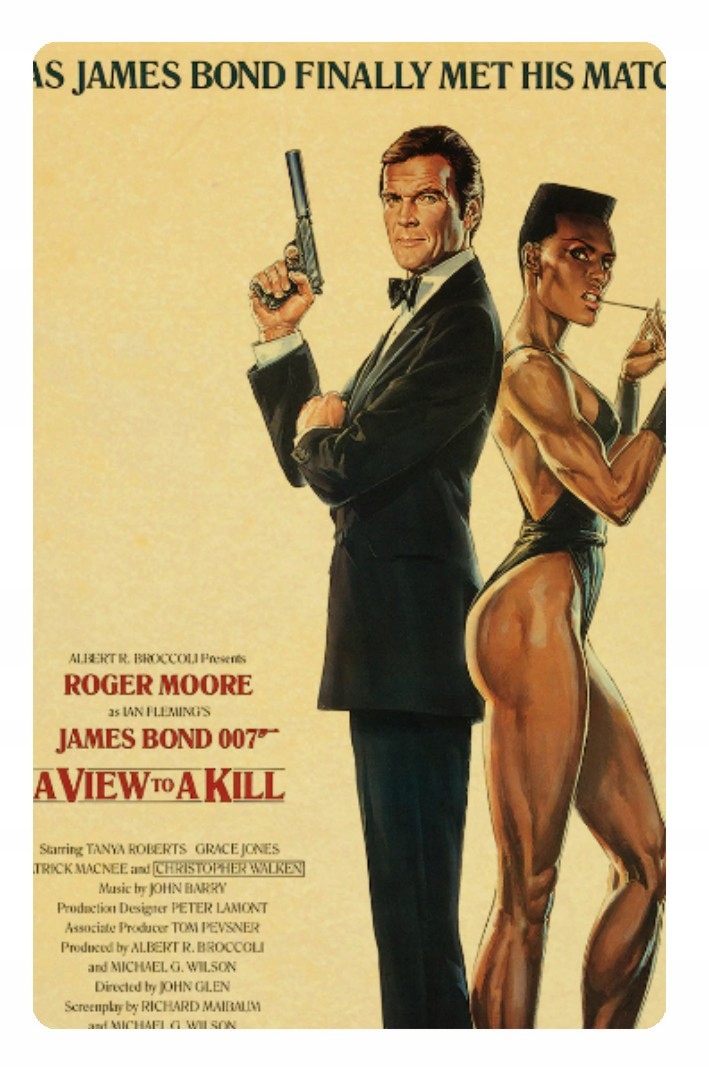 

Magnes na lodówkę James Bond Roger Moore