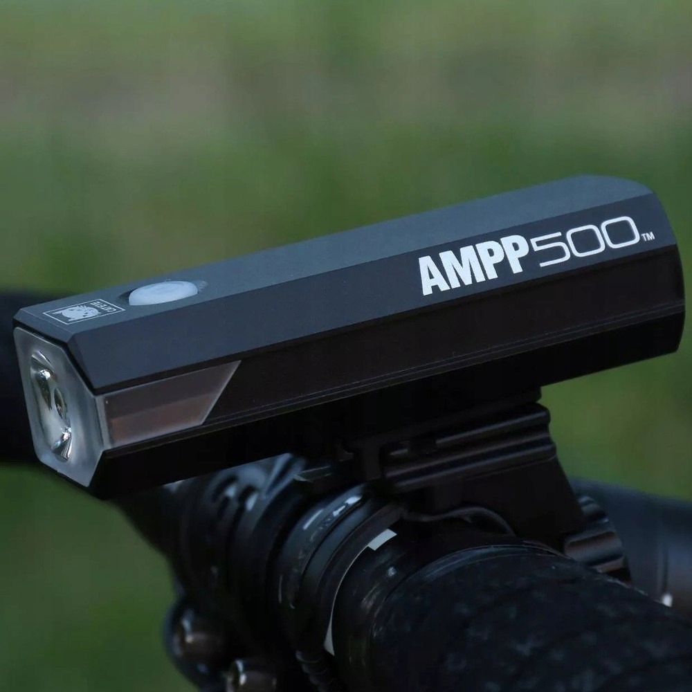 Zestaw lamp Cateye AMPP 500 HL-EL085RC ViZ150 TL-LD800 Zawartość zestawu akumulator