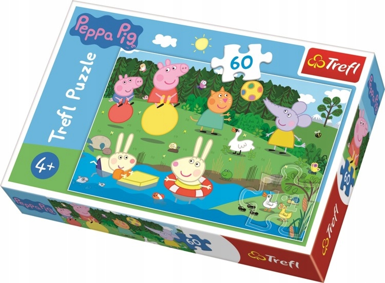

Puzzle 60 El Świnka Peppa Przyjaciele 17326 Trefl