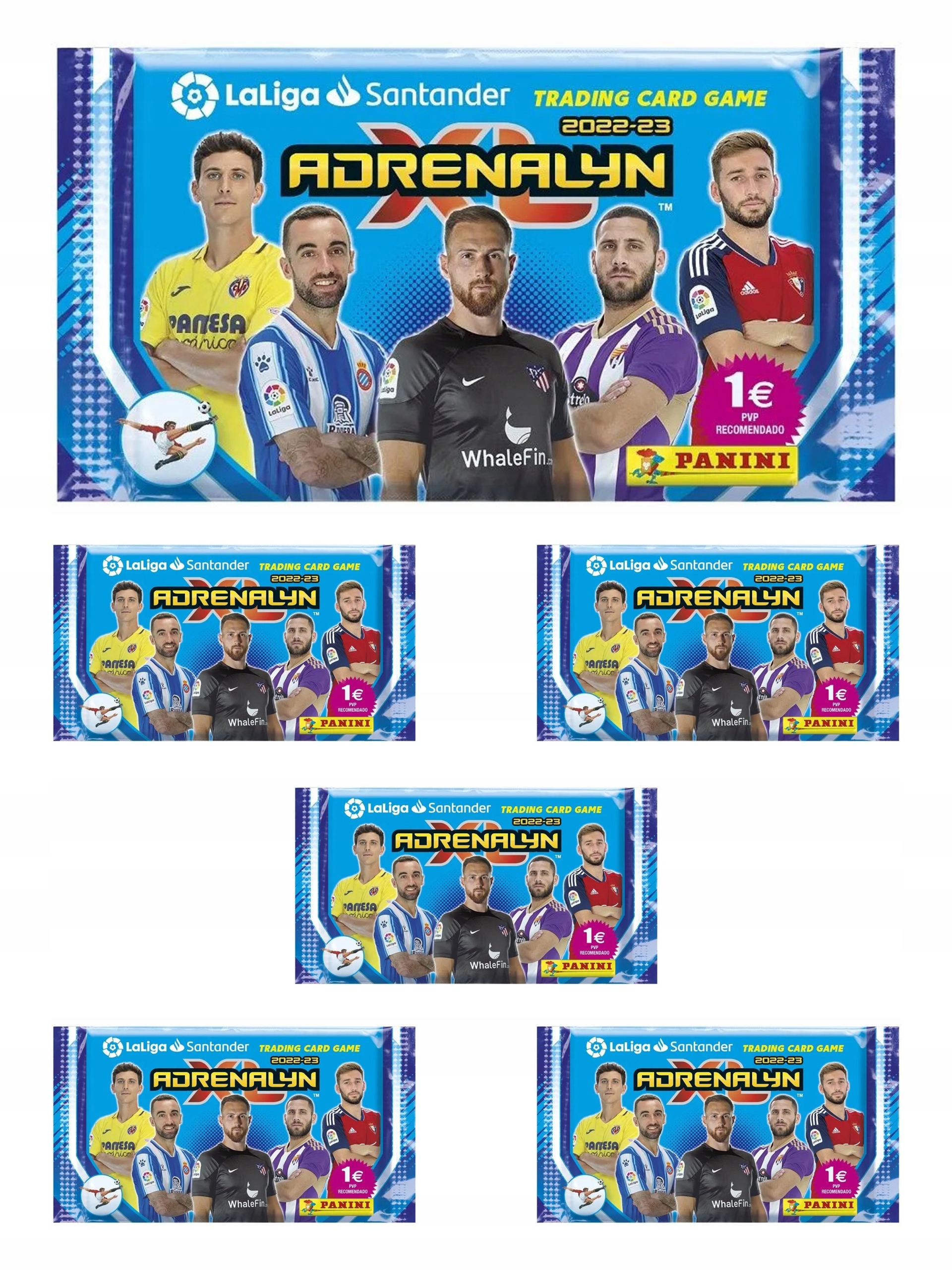 

Saszetki 5 La Liga 22/23 Karty Piłkarskie Panini