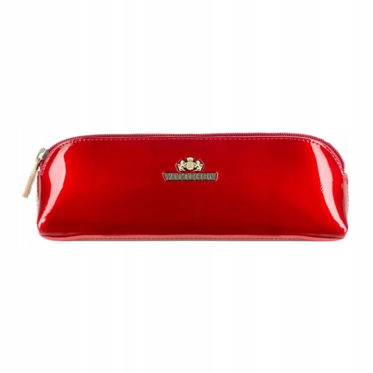 Červené pouzdro na pera Wittchen Verona 25-2-134-3, lakovaná kůže