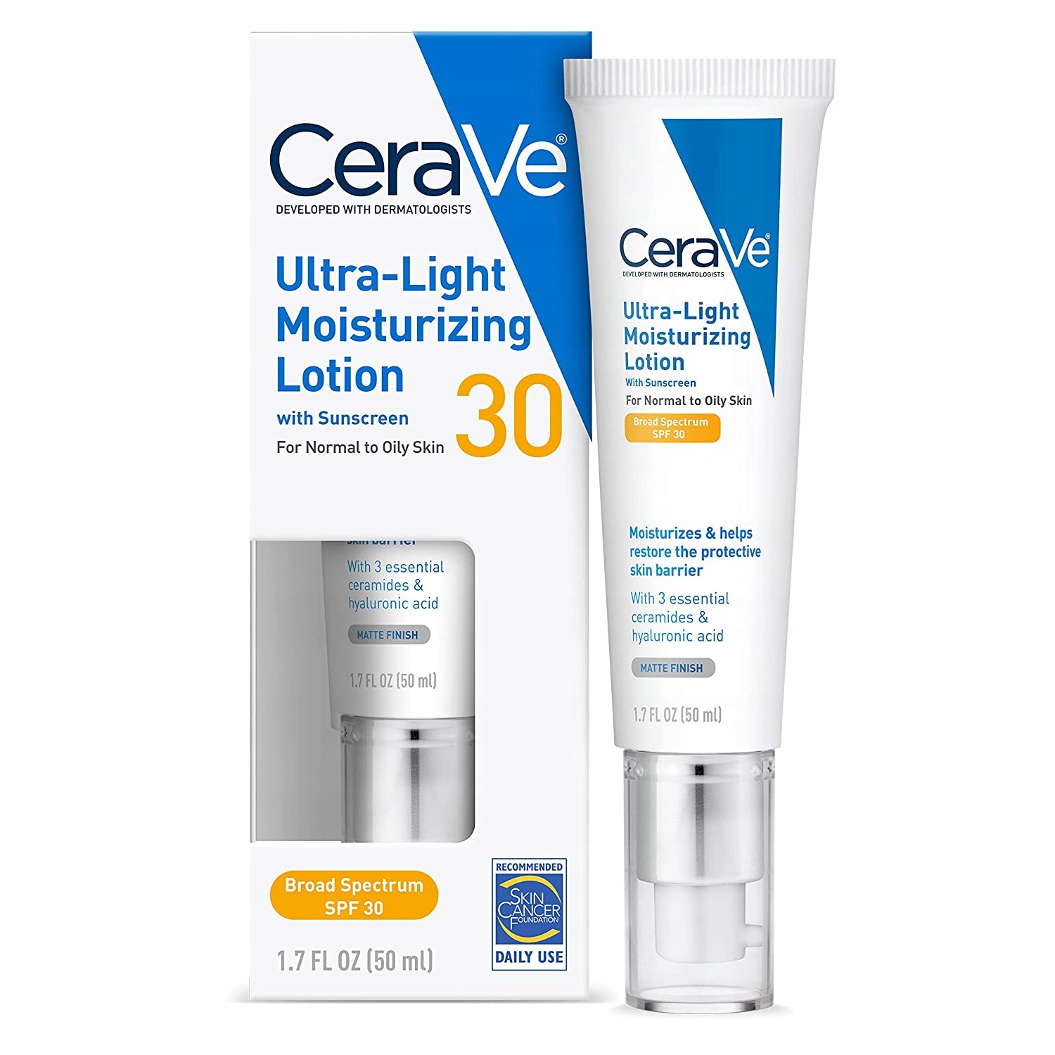 CeraVe ultralekki balsam nawilżający SPF30 50 ml