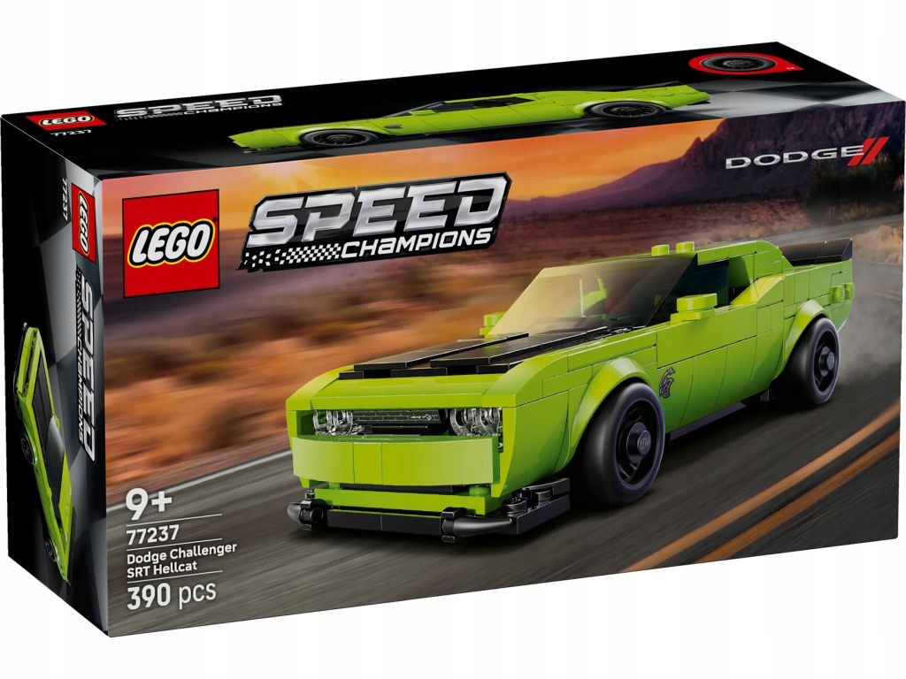 Lego 77237 Speed Champions Sportovní vůz Dodge Challenger Srt Hellcat