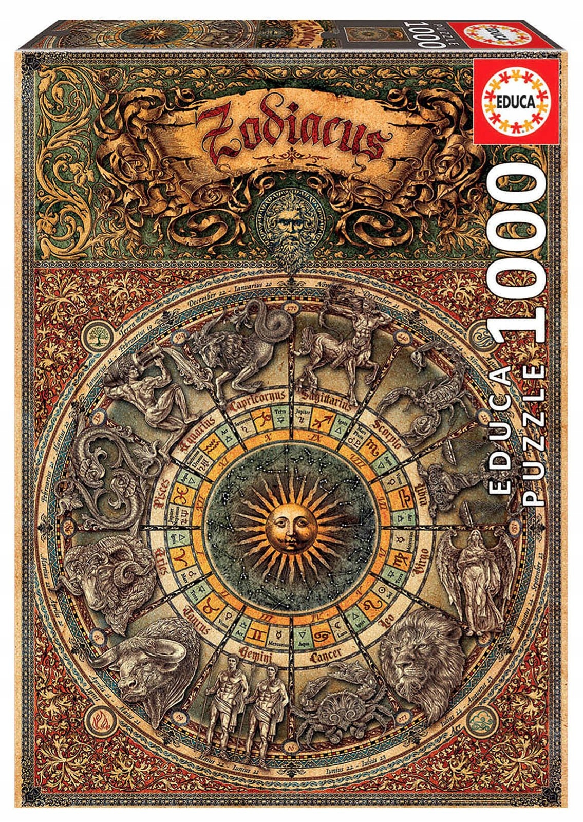 

Educa Puzzle 1000 el Znaki zodiaku