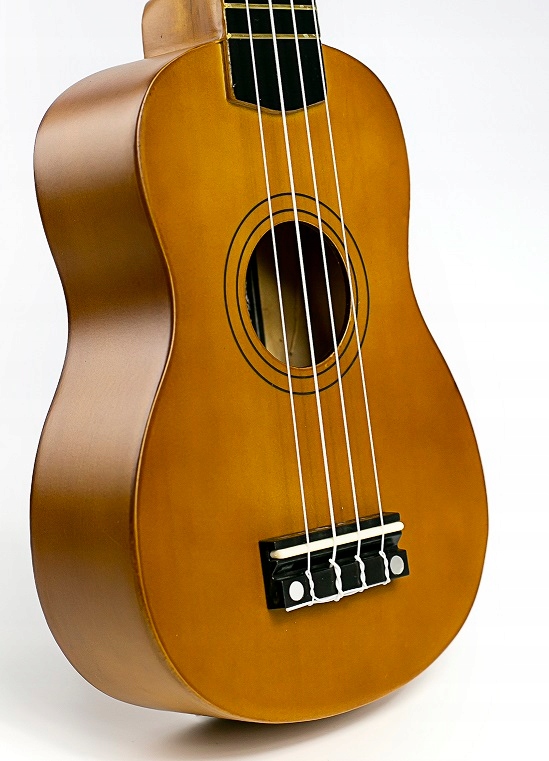 UKULELE SOPRANOWE +TUNER+TABELA+POKROWIEC BRĄZOWY Kod producenta UKULELE