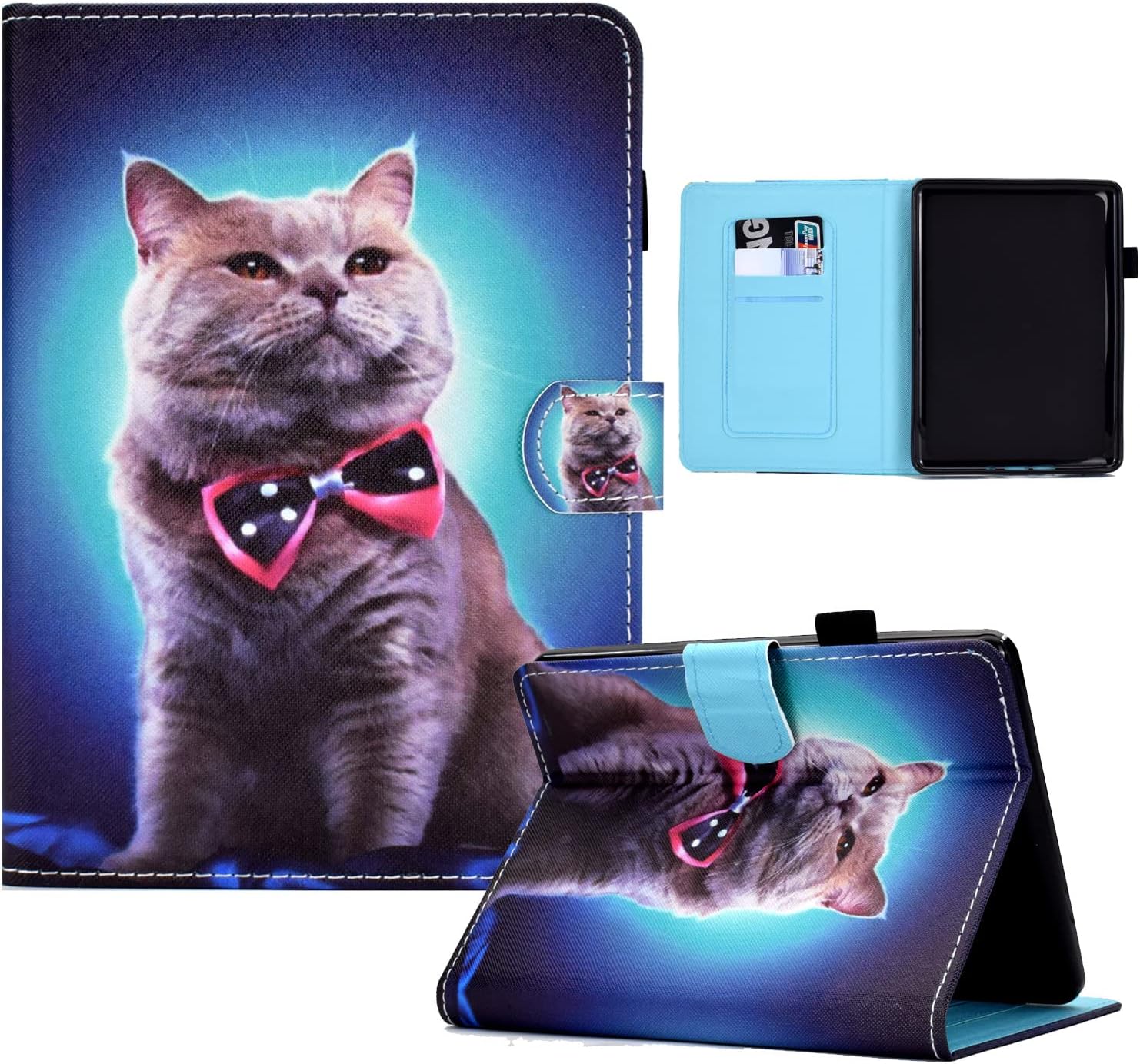 ETUI POKROWIEC CZYTNIK KSIĄŻEK KINDLE PAPERWHITE 11-GEN 6.8" 2021 WZÓR KOTA