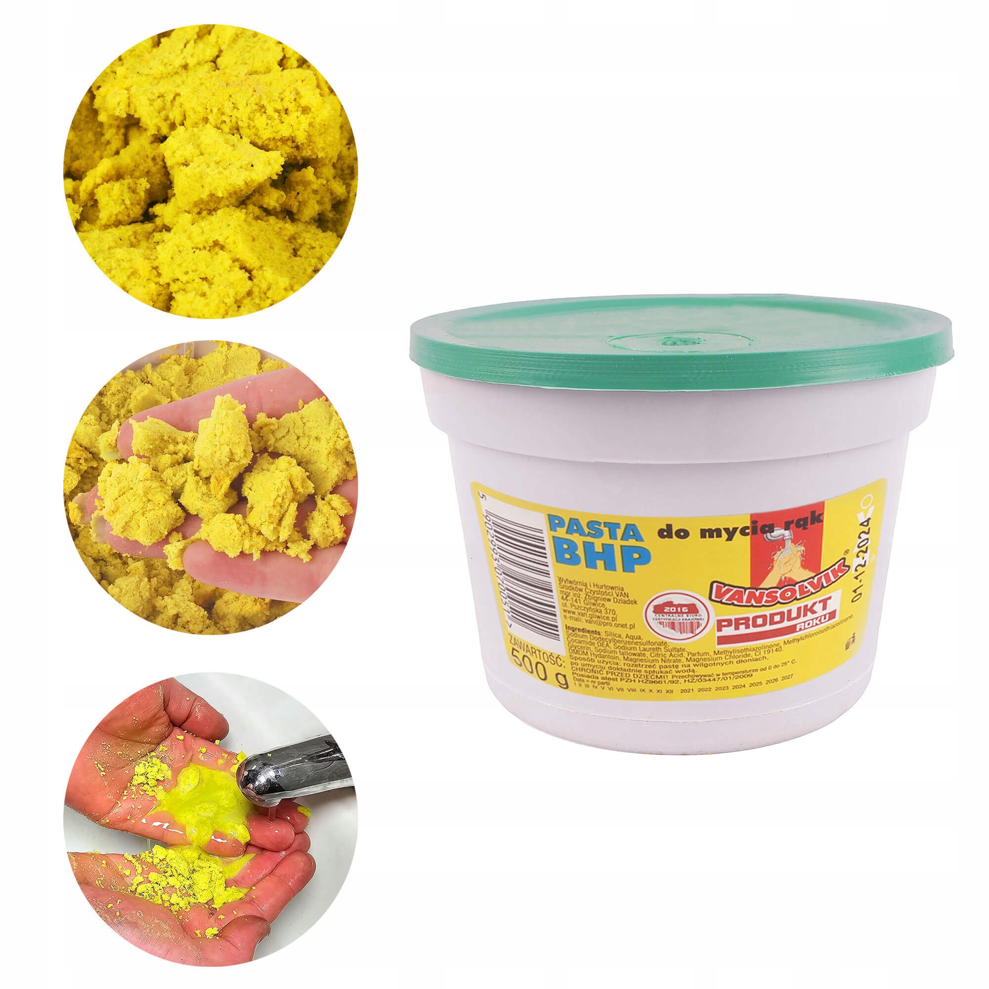 PASTA PIASKOWA-MYDLANA BHP DO RĄK VAN SOLVIK 500g