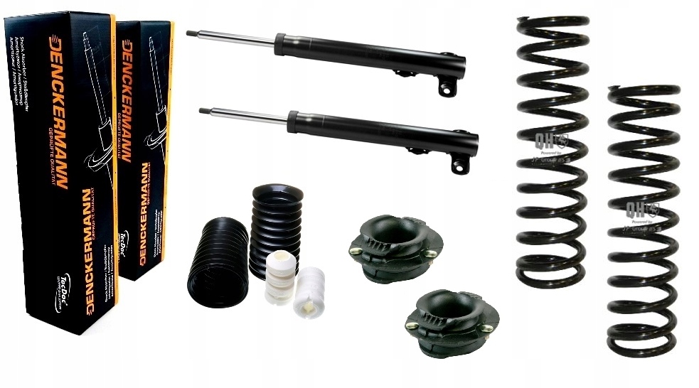 ALL0811 - пружины амортизаторы MERCEDES W124 спереди