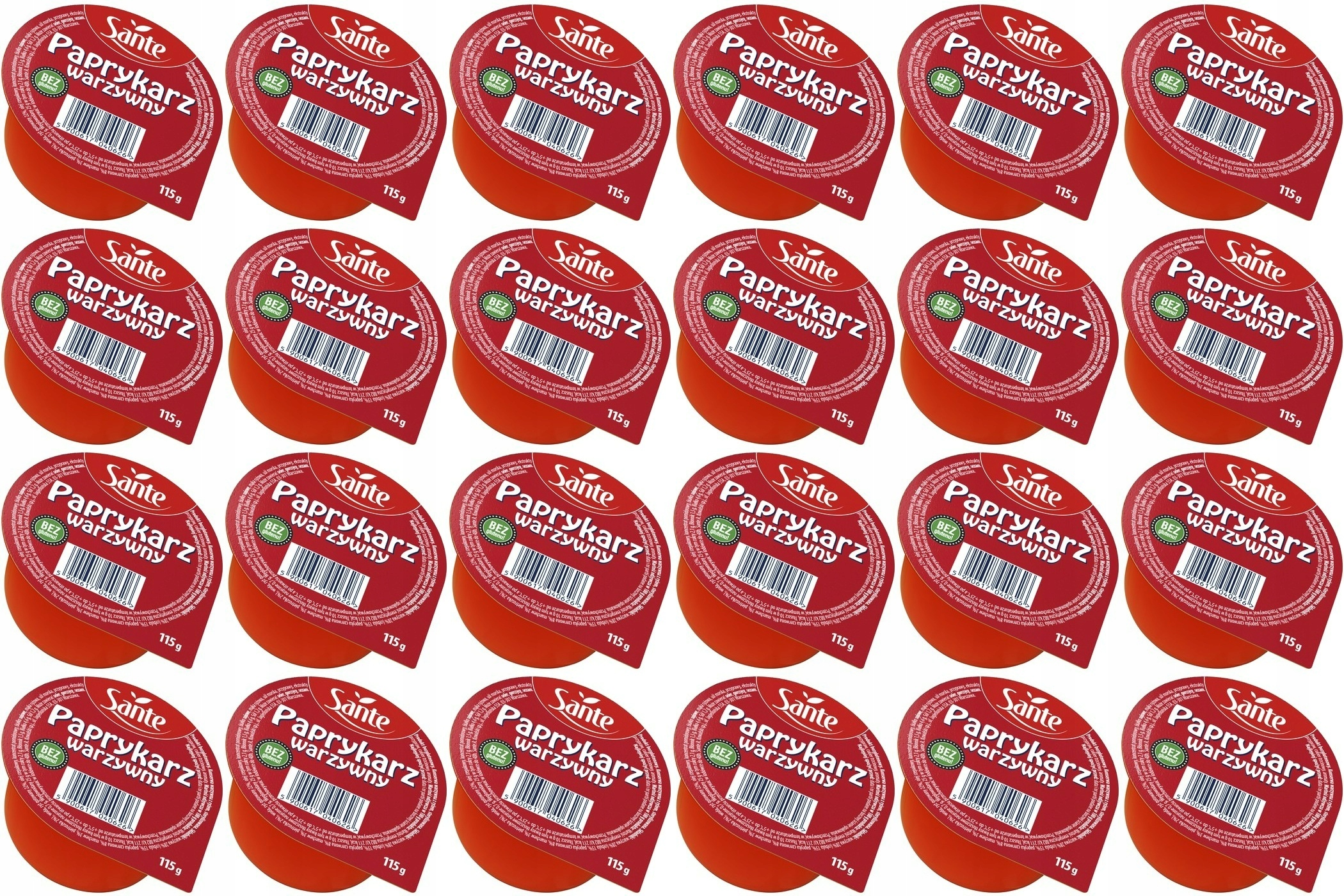 24 x 115 g Sante Zeleninový paprikář Karton