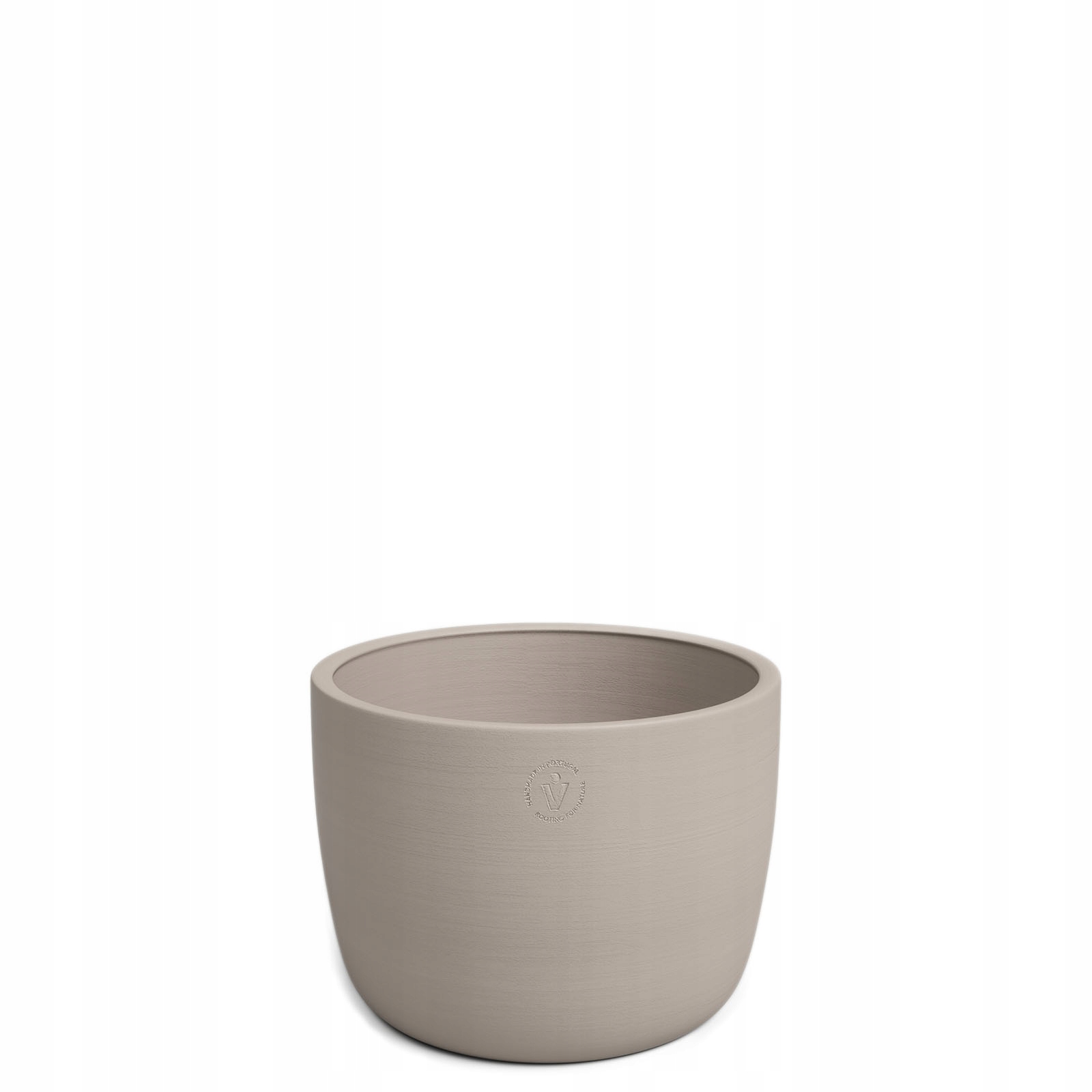 

beżowa doniczka ceramiczna Urania 21/16 doniczki