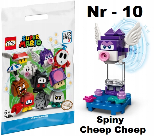 

Lego 71386 Mario 2 Spiny Cheep Cheep Nr 10