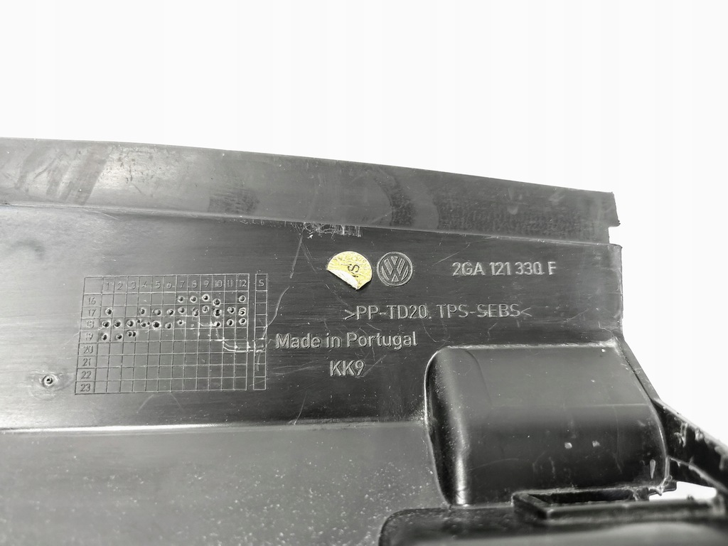 KIEROWNICA POWIETRZA VW T-ROC 2GA121330F ORYGINAŁ Numer katalogowy części 2GM121330
