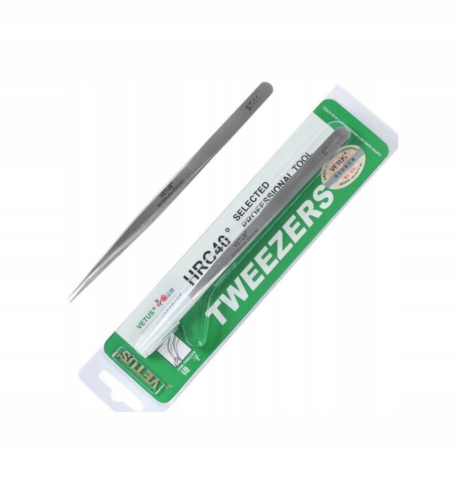 Pęseta prosta Vetus ST-11 Marka Vetus