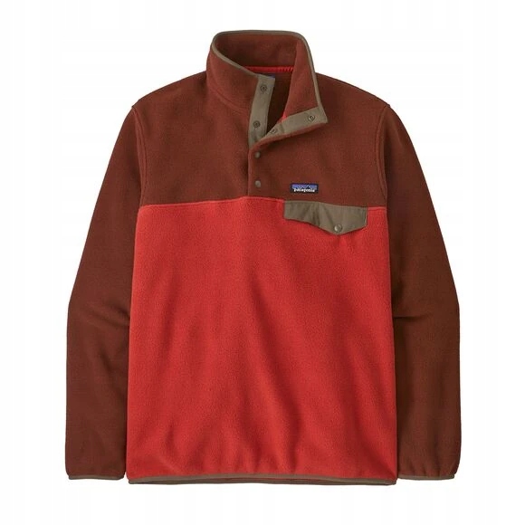 Bluza Patagonia Lightweight Synchilla Snap-T Fleece Pullover: Amanita Red S