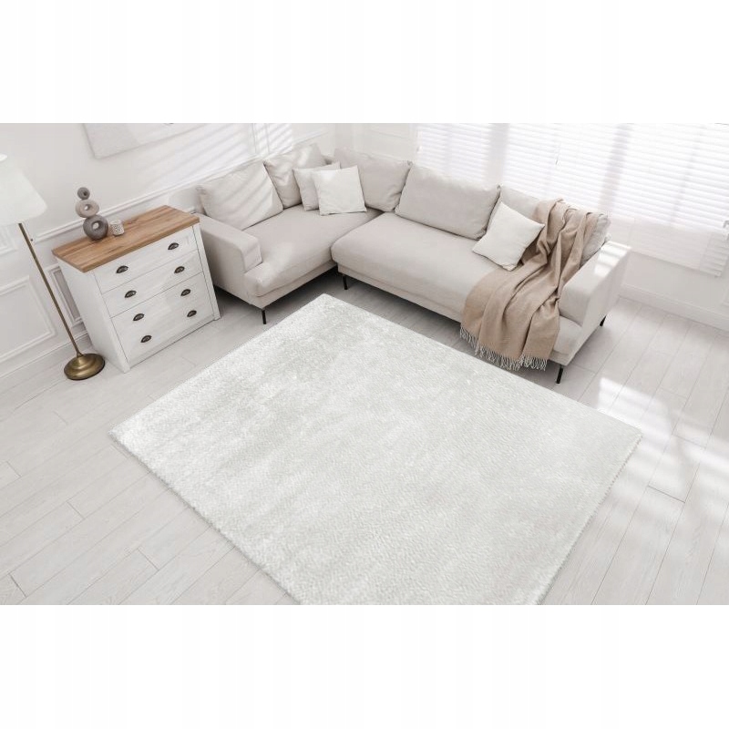 Dywan pluszowy antypoślizg shaggy kremowy 160x230 EAN (GTIN) 5906280013721
