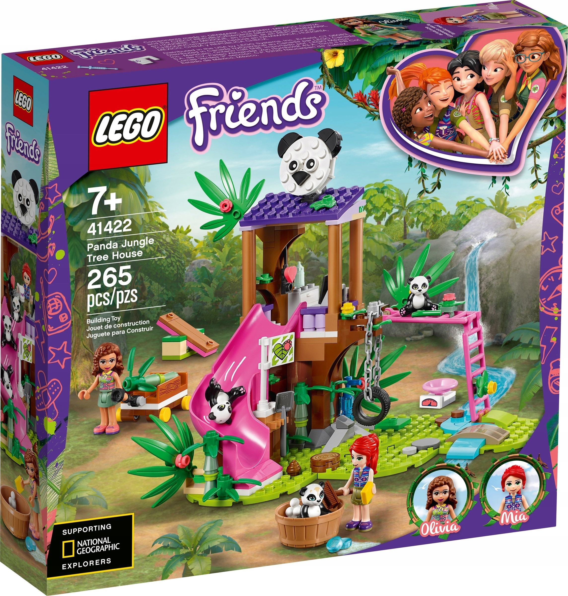 

Klocki Lego Friends 41422 Domek Pand na Drzewie