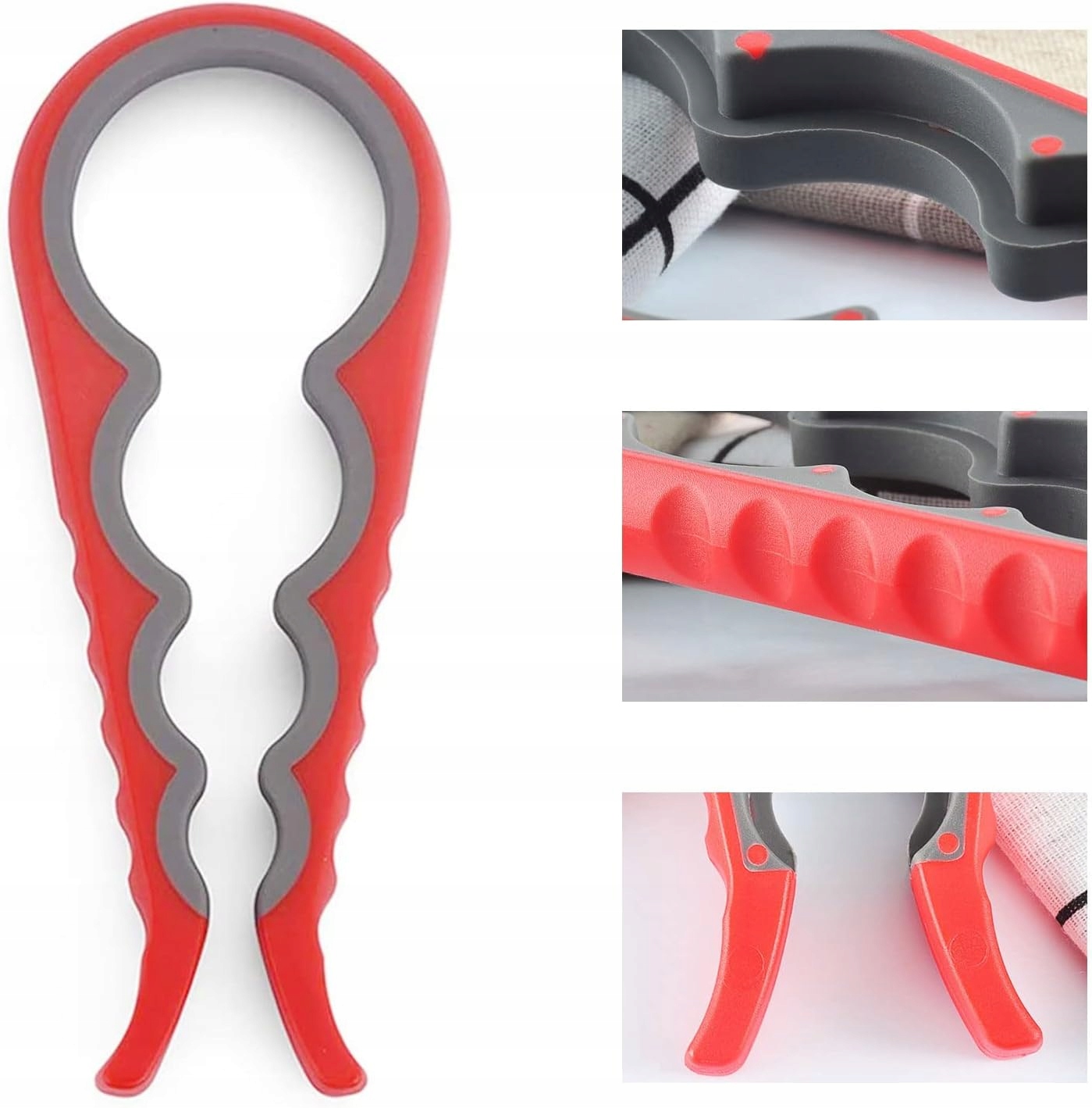 OTWIERACZ SŁOIKÓW BUTELEK NAKRĘTEK UNIWERSALNY 4w1 Seria inna