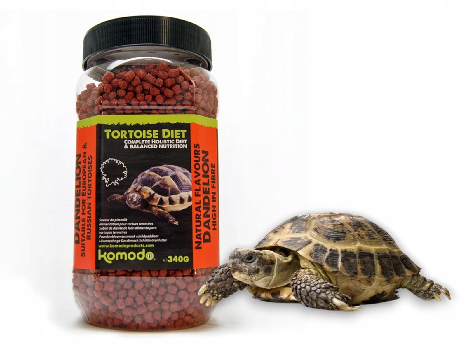 Krmivo pro želvy Tortoise Diet Dandelion Komodo 340 g