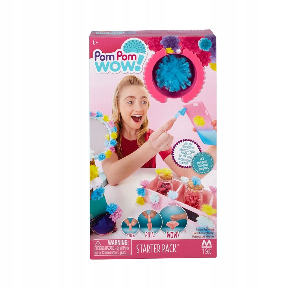 

Zabawka plastyczna Pompom Wow Zestaw startowy Nieb