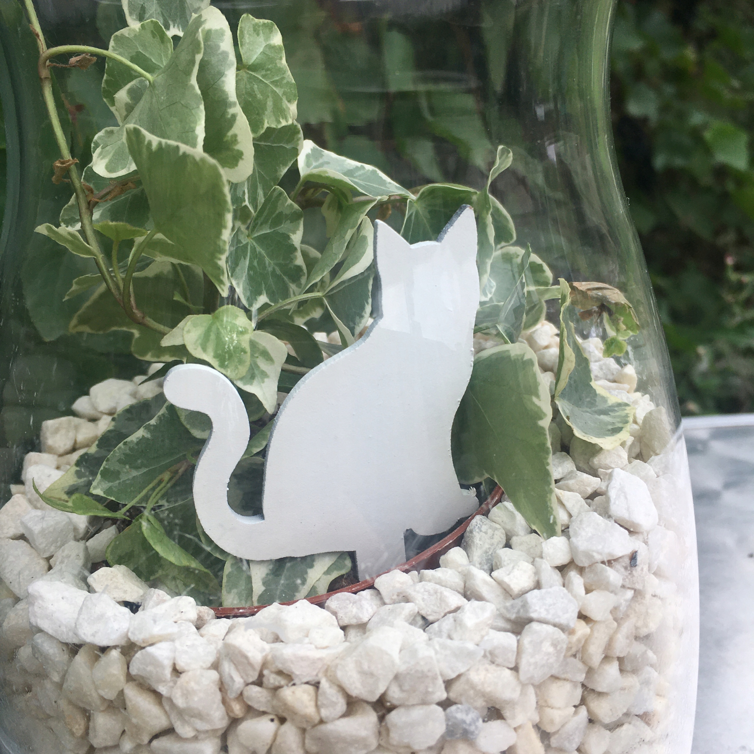 TOPPER PIK KOT SŁOIK LAS DEKORACJA 8CM 1SZT CIASTA Marka inny