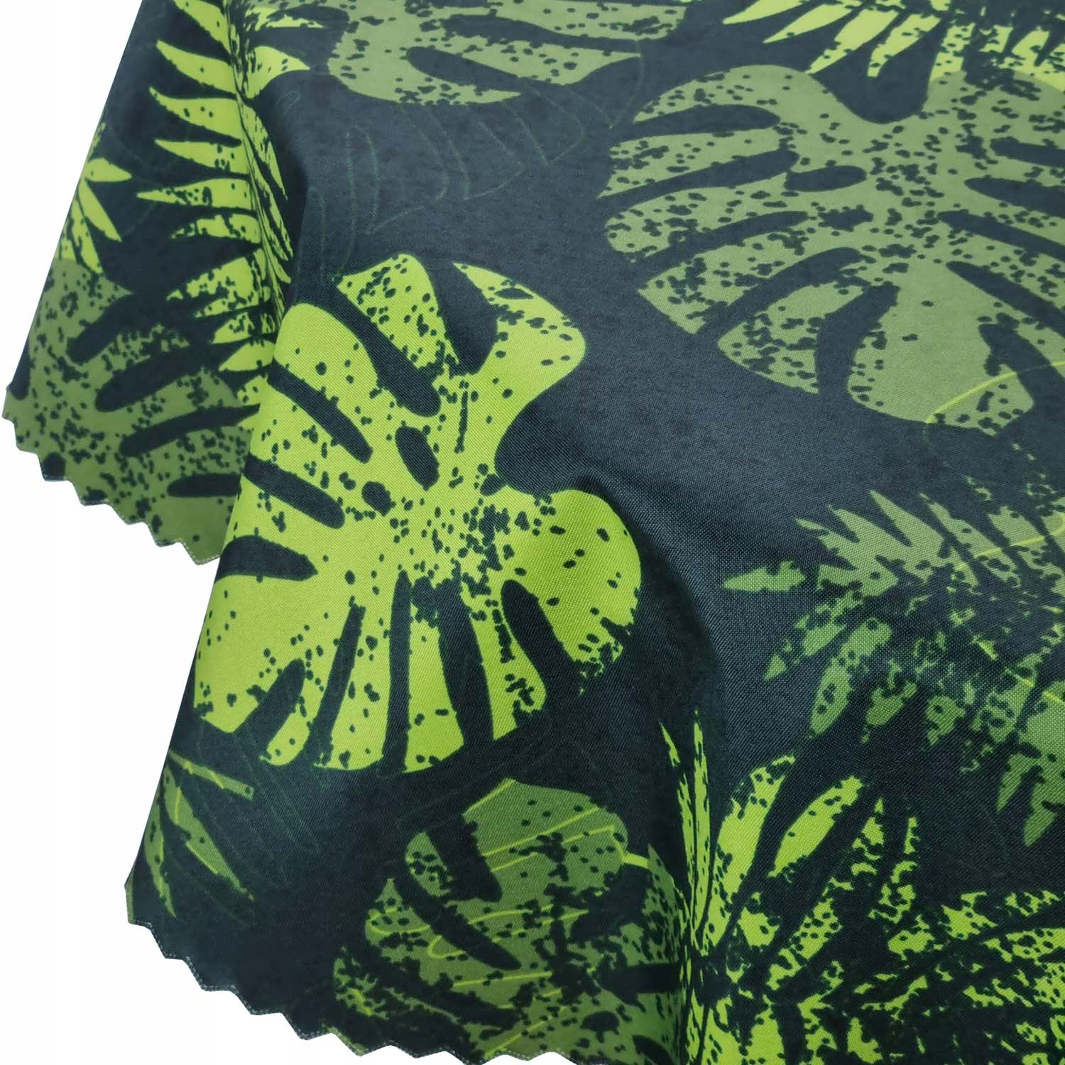

Obrus Wodoodporny Zielony Monstera Koło śr. 120 cm