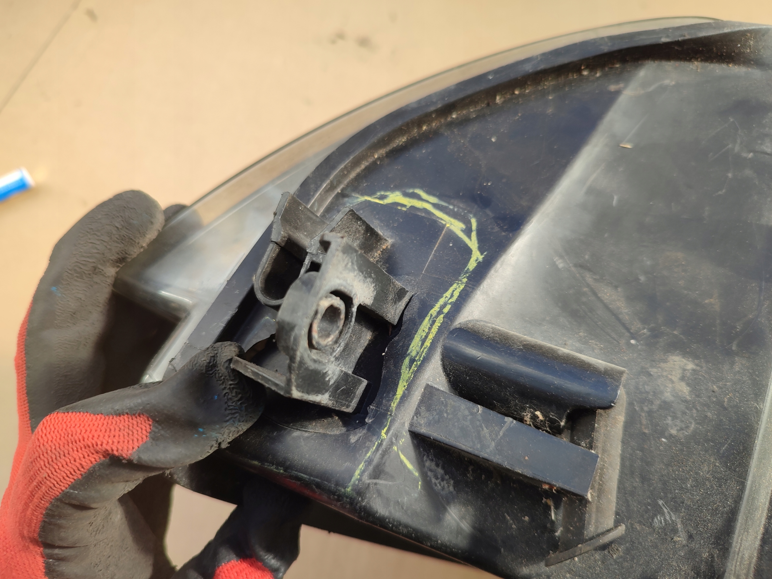 light right front front PEUGEOT PARTNER BERLINGO 9644150880 3CLX-13W029