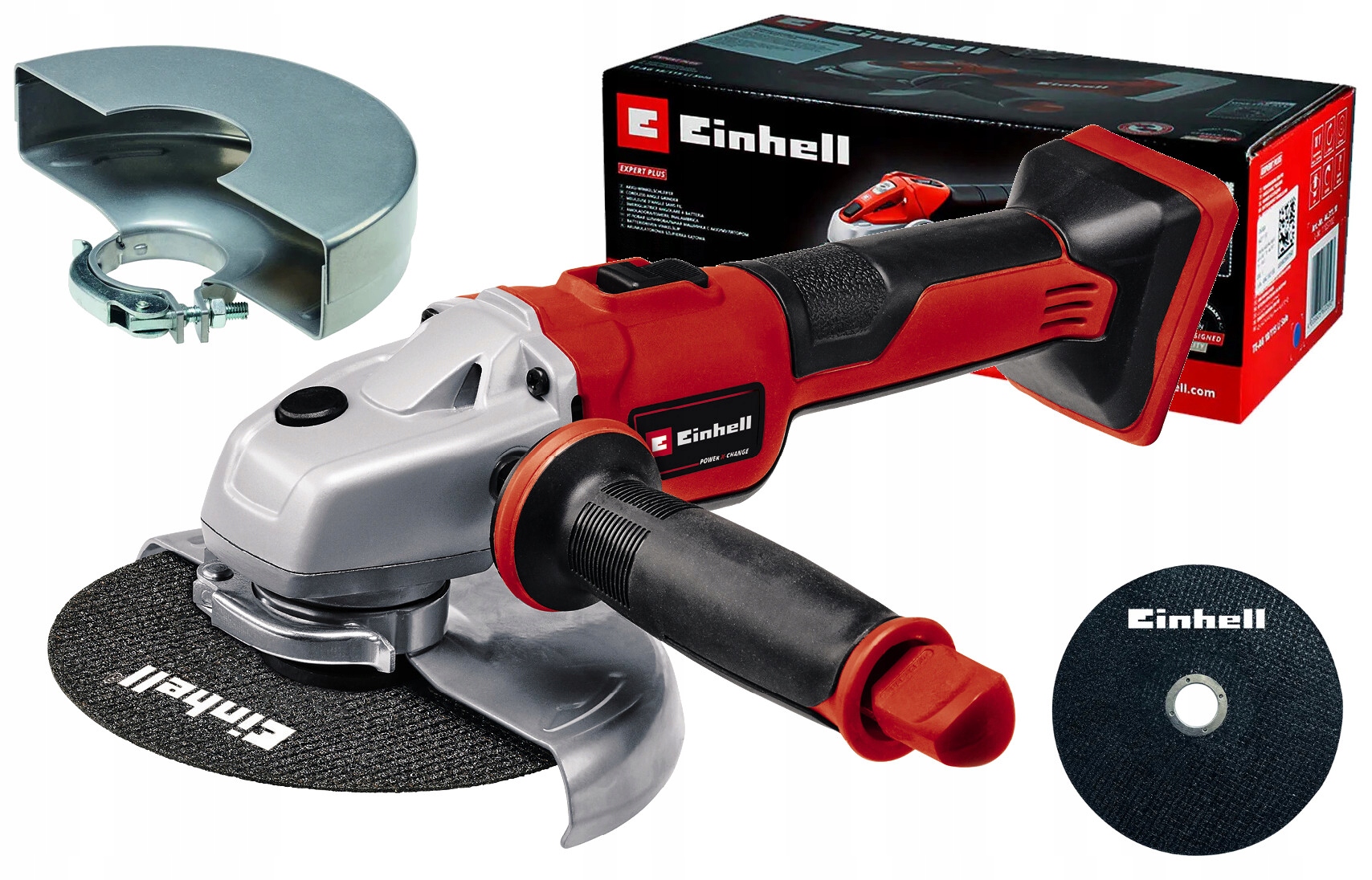 Einhell Aku Úhlová Bruska Te-ag 18/150 LI Bl Solo 18V 150 mm