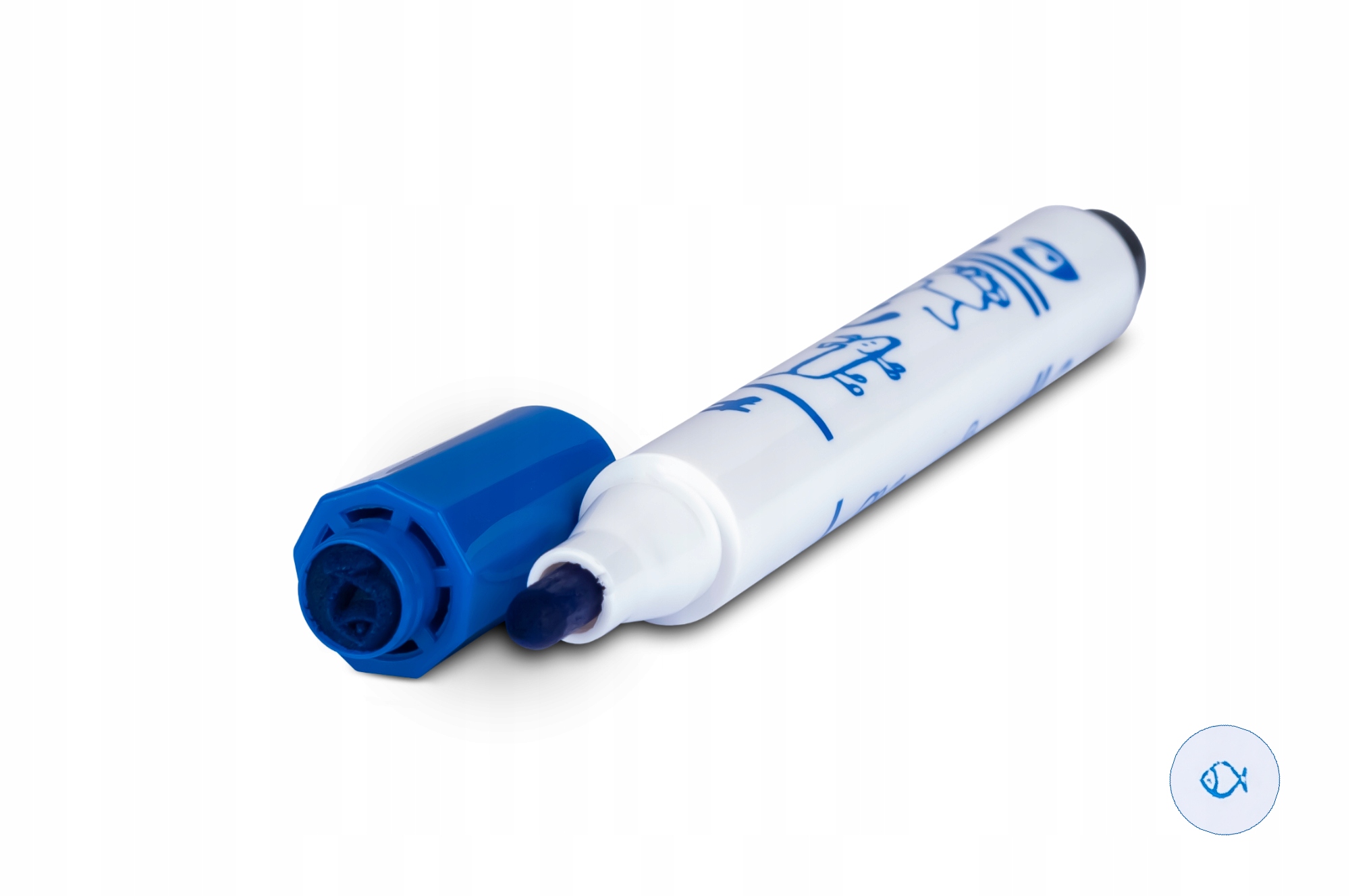 MAZAKI MARKERY Z PIECZĄTKĄ FANDY SIGNET 12 KOLORÓW W PLASTIKOWYM PUDEŁKU Marka Fandy