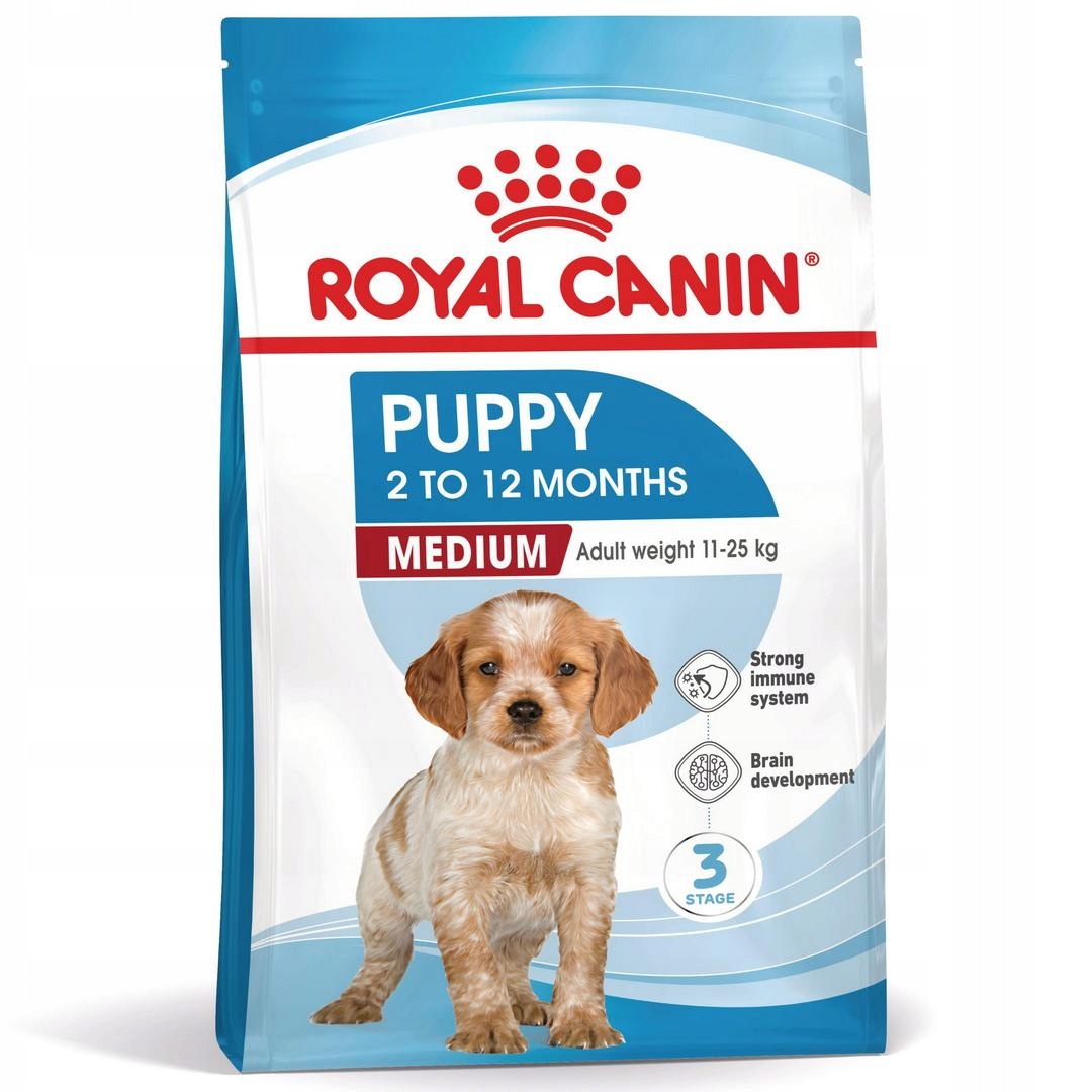 Royal Canin Medium Puppy 15kg Karma Sucha Dla Szczeniąt Ras Średnich