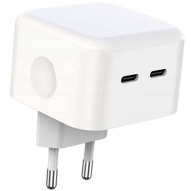 

Ładowarka sieciowa kątowa XO-L102 2x Usb-c Pd 35W