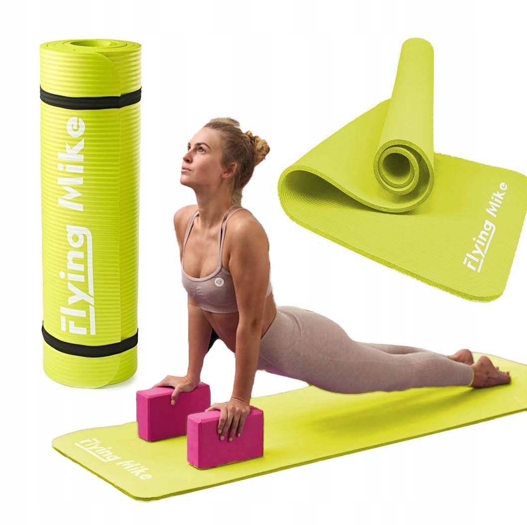 

Mata do ćwiczeń fitness joga Markowa Wytrzymała