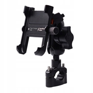 

Motocyklowy uchwyt na telefon z wejściem Usb MC10N