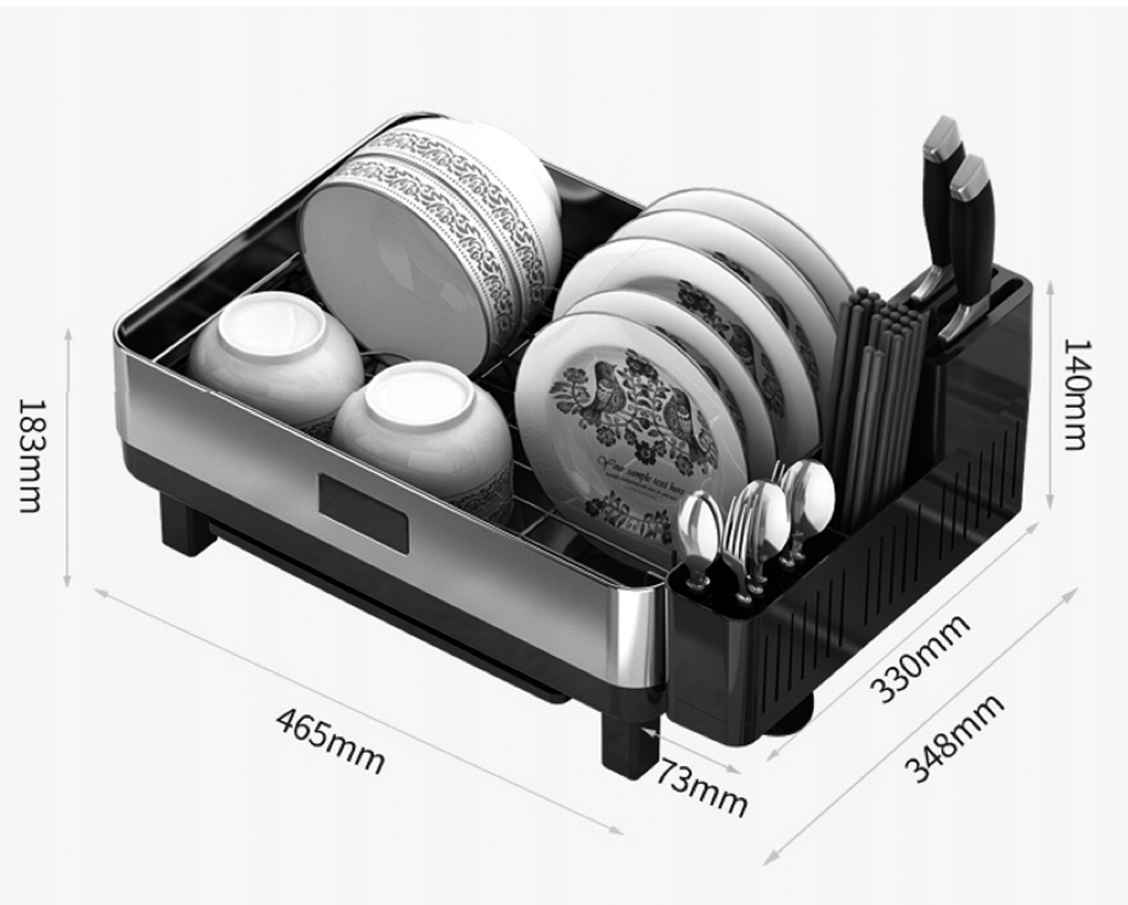 Odkapávač na nádobí odkapávač na talíře Příbory