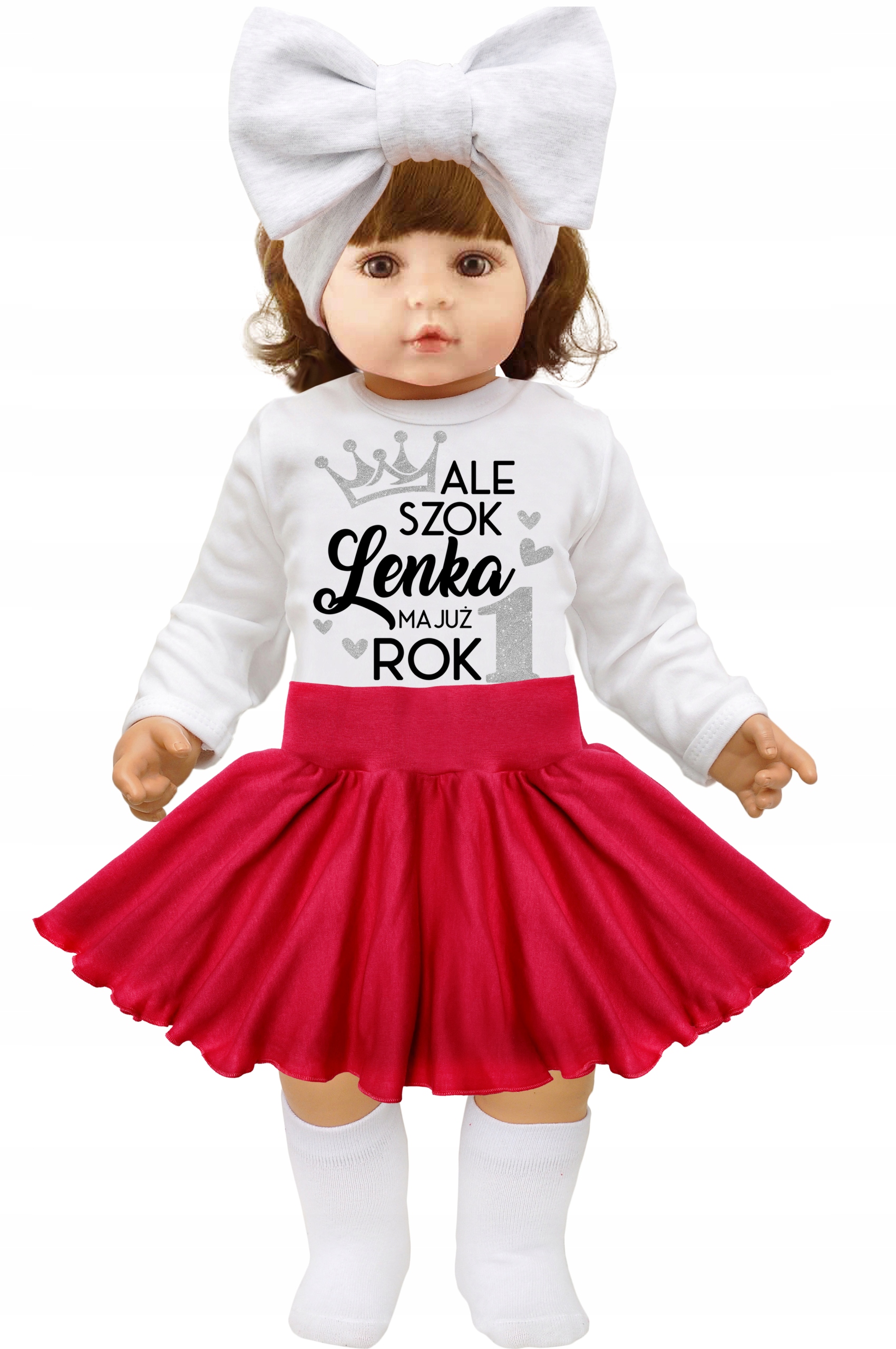 Komplet na urodziny ALE SZOK MAM JUŻ ROK IMIĘ r 86 Marka Inna marka