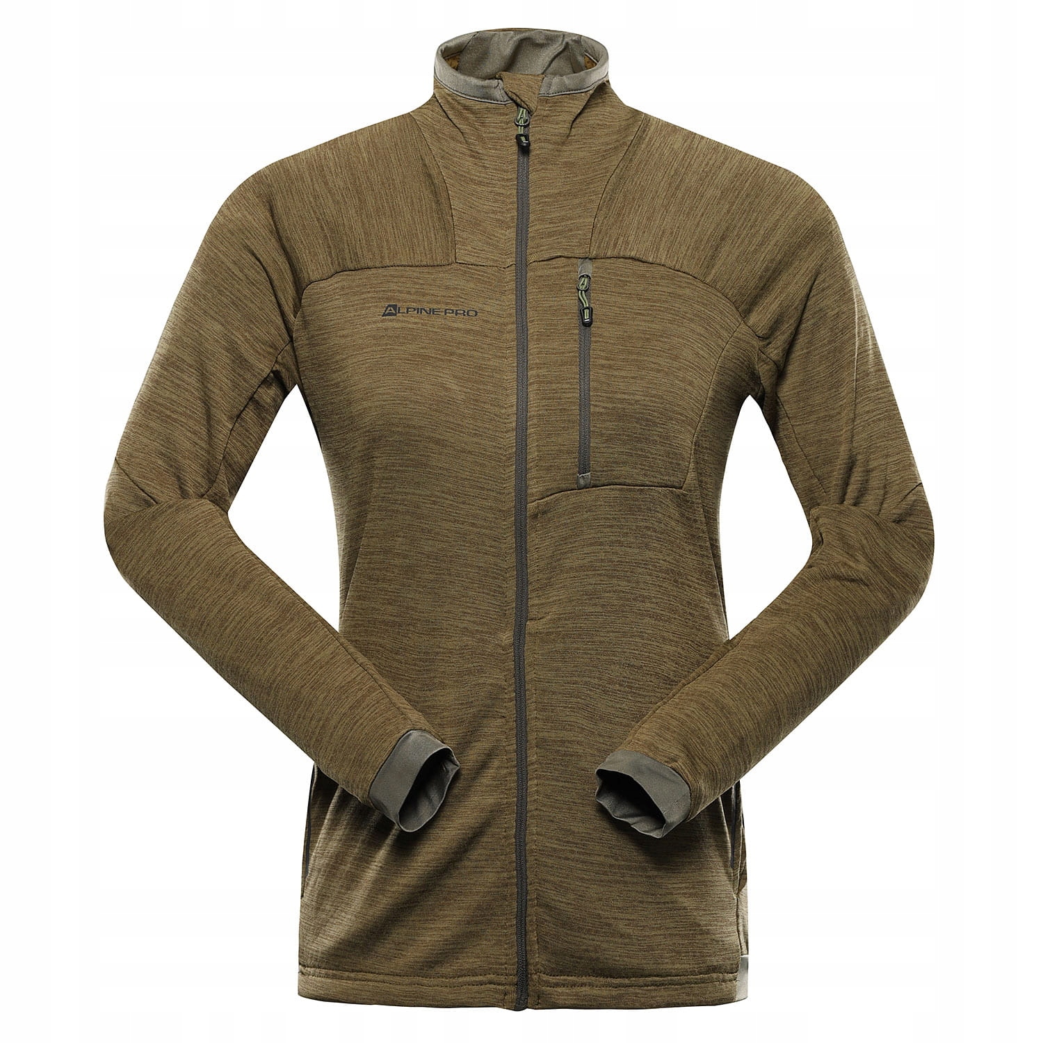Bluza damska trekkingowa szybkoschnąca Alpine Pro Onneca 3 k.khaki r.L