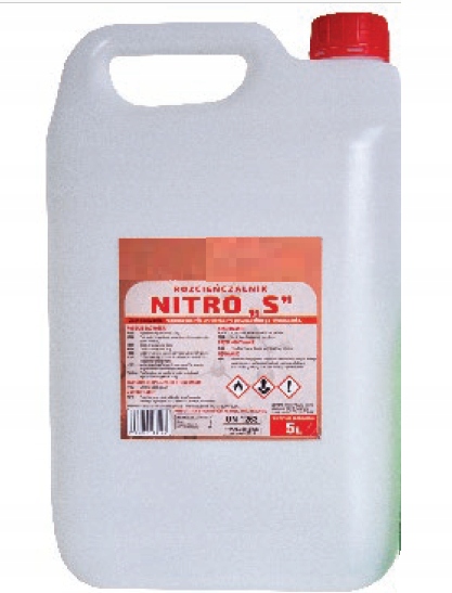 

Rozcieńczalnik Rozpuszczalnik Nitro S 5L