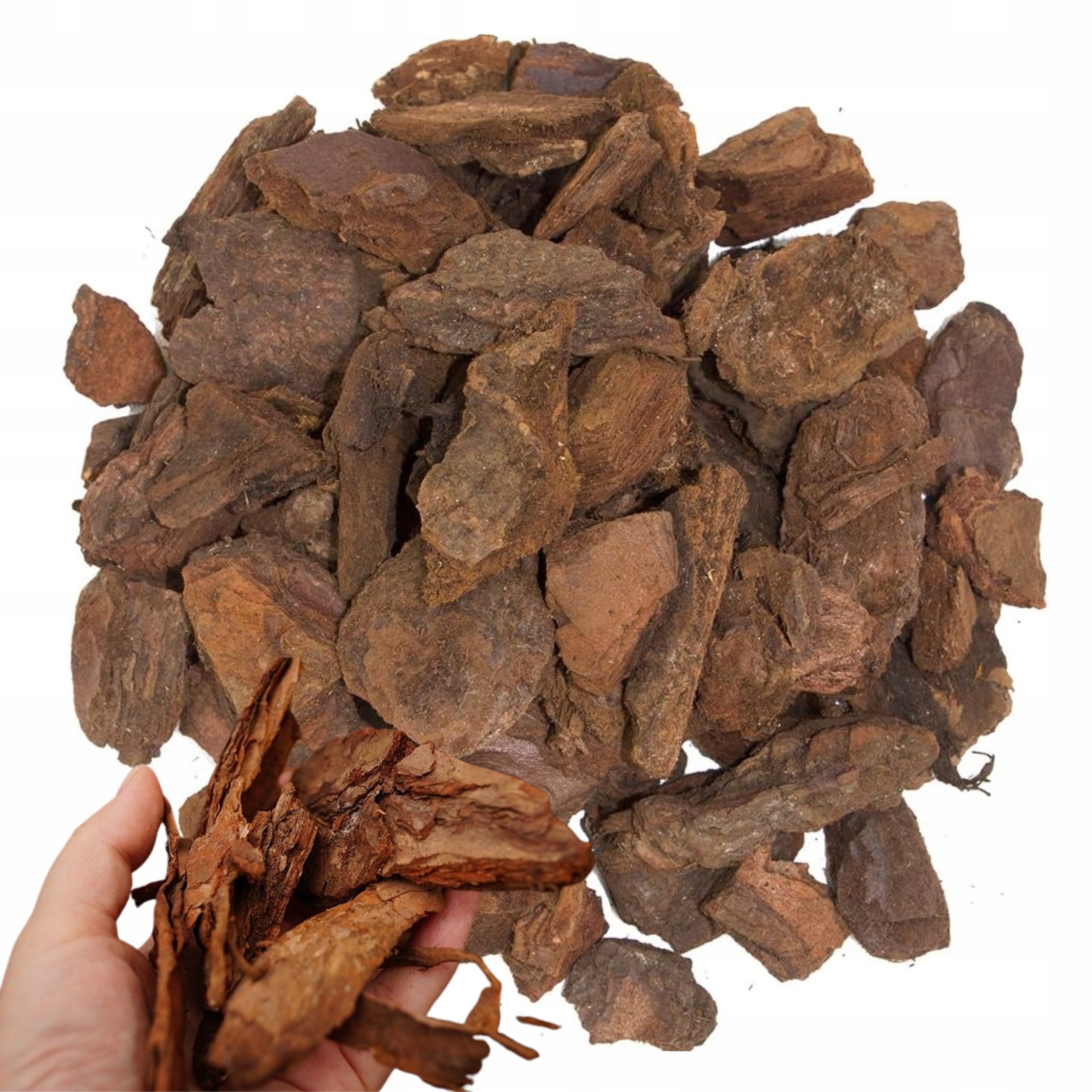 KORA SOSNOWA GRUBA 40-60mm 60L KOMPOSTOWANA OGRODOWA PRZESIEWANA DEKORACJA Marka inna